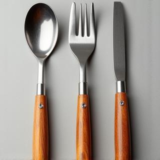 EcoSmart Grillwerkzeug-Set aus Holz & Edelstahl
